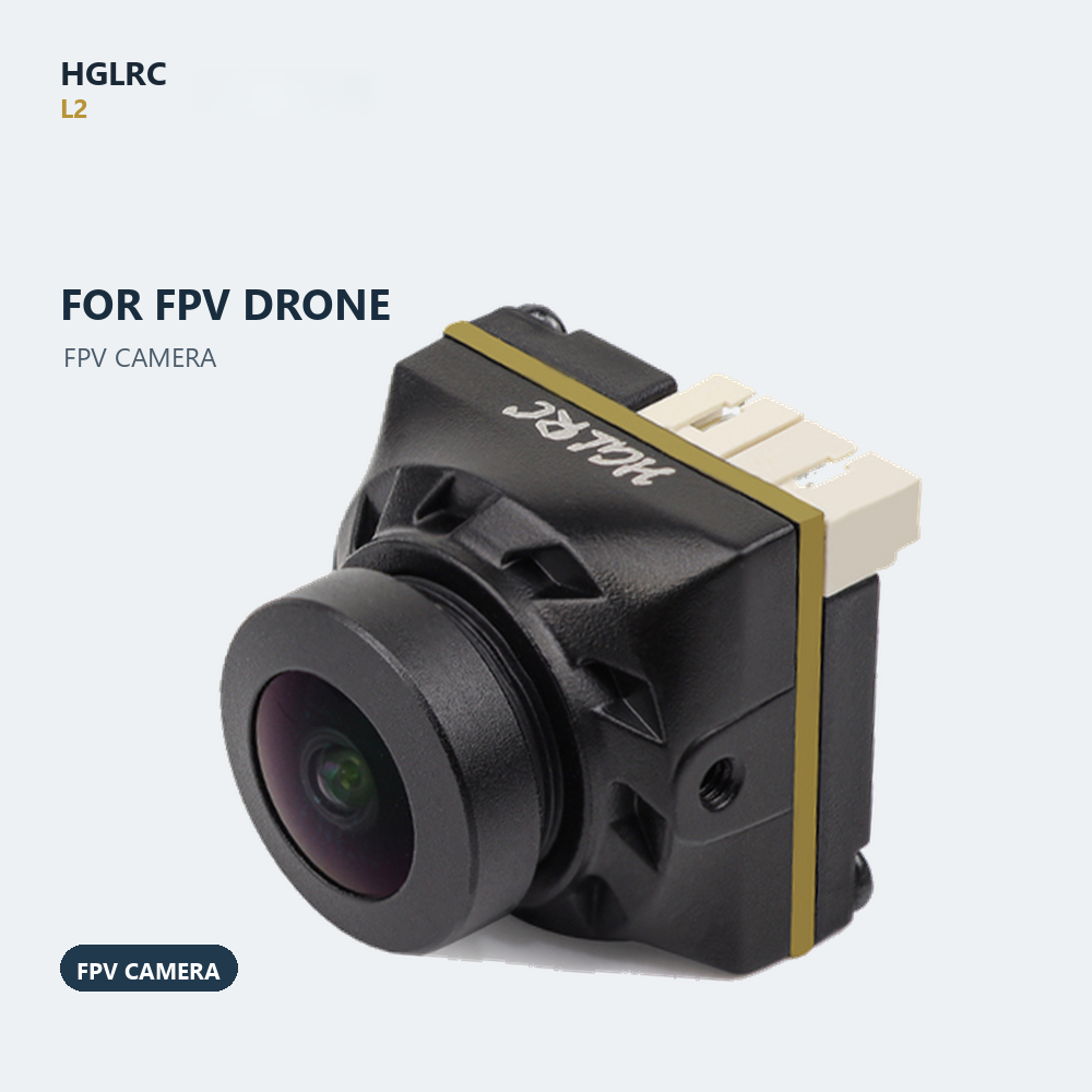 Drone Rc Yl3 - HGLRC L2 FPV カメラ 1800TVL 19x19x21mm
