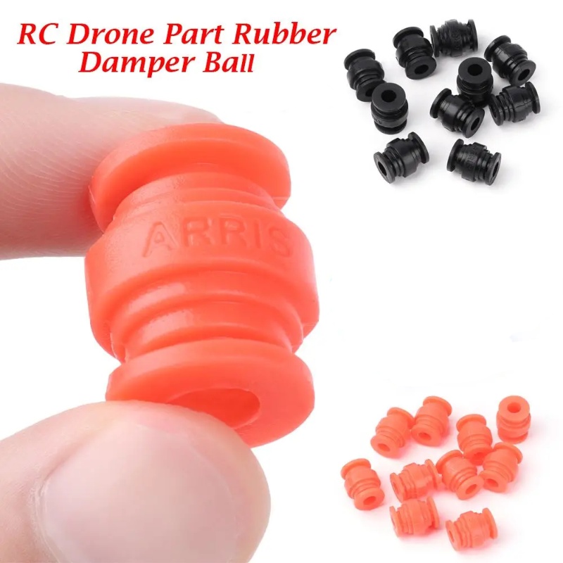 Drone Rc Remote Control - 防振ラバーダンパー,f4 f7フライトコントローラーfpvクワッドコプターrcパーツ用シリコンマウント衝撃ボール,ロットあたり4個