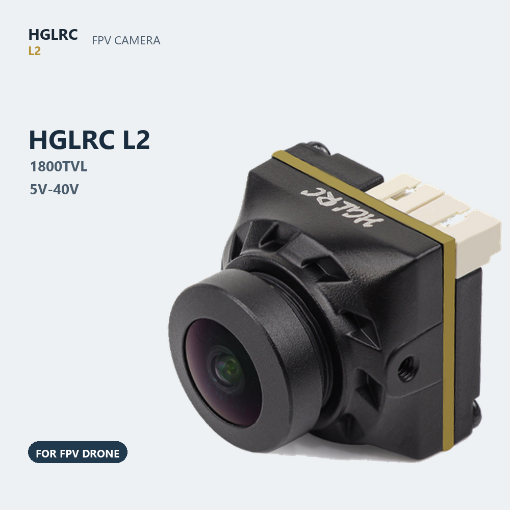 HGLRC L2 FPV カメラ 1800TVL 2.8um - Drone Rc Yl3 のレビューと価格