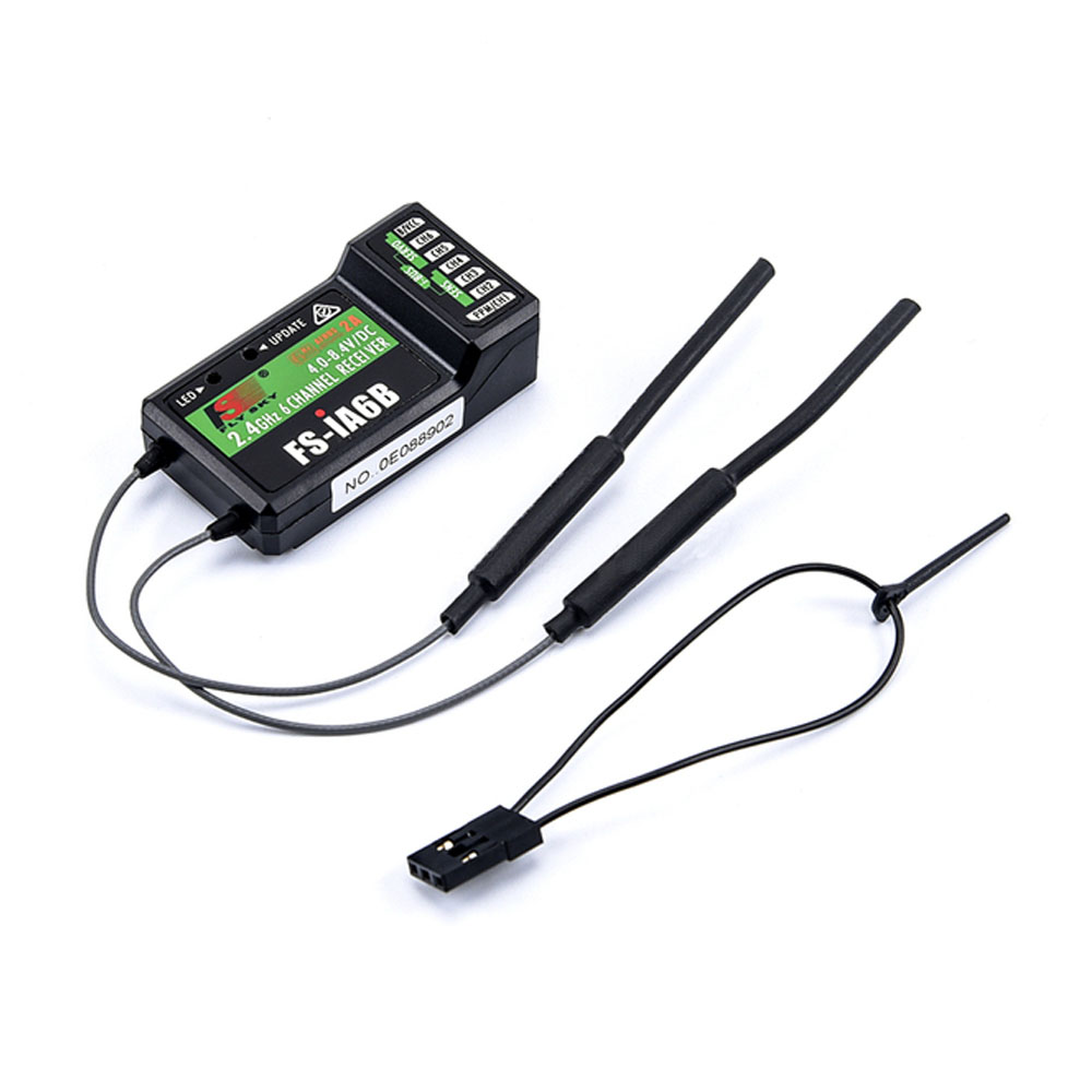 Flysky RC レシーバー FS-IA6 IA6B IA - Drone Rc Remote Control のレビューと価格