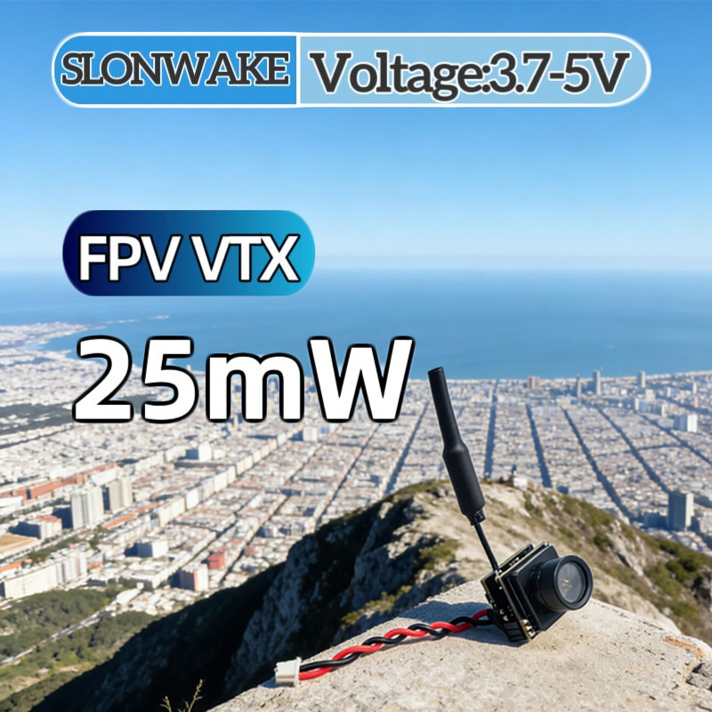 SLONWAKE FPV 25mW パワーシミュレーション  - Drone Rc Remote Control のレビューと価格