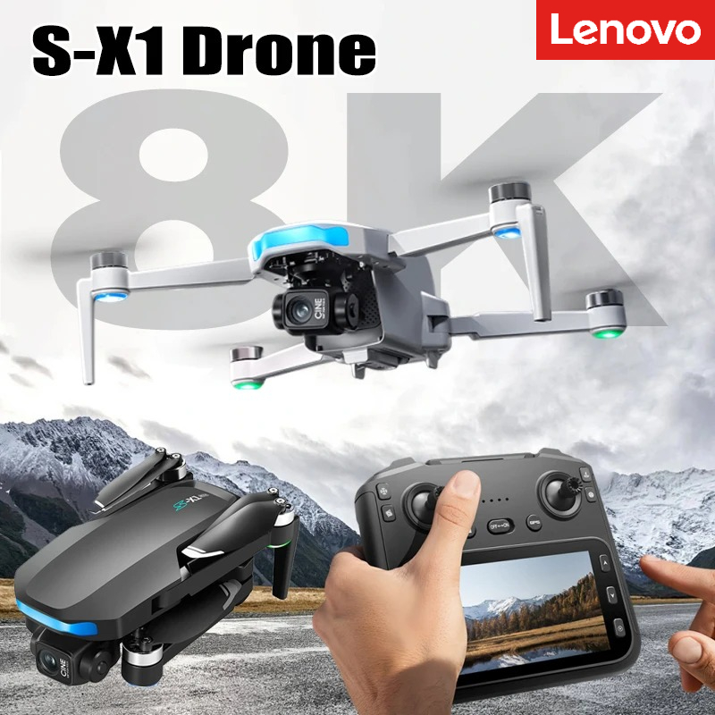 レノボ S-X1 ドローン 8K HD プロフェッショナル  - Drone Rc Remote Control のレビューと価格