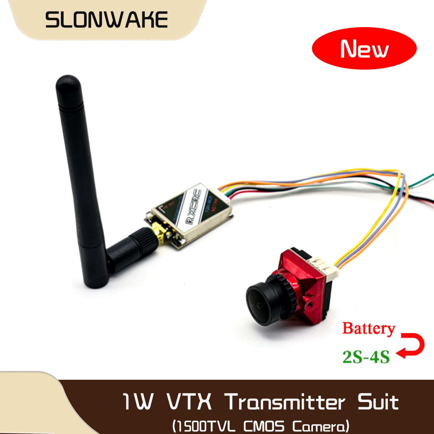 SLONWAKE 5.8G 48CH 1W VTX 100/ - Drone Rc Remote Control のレビューと価格