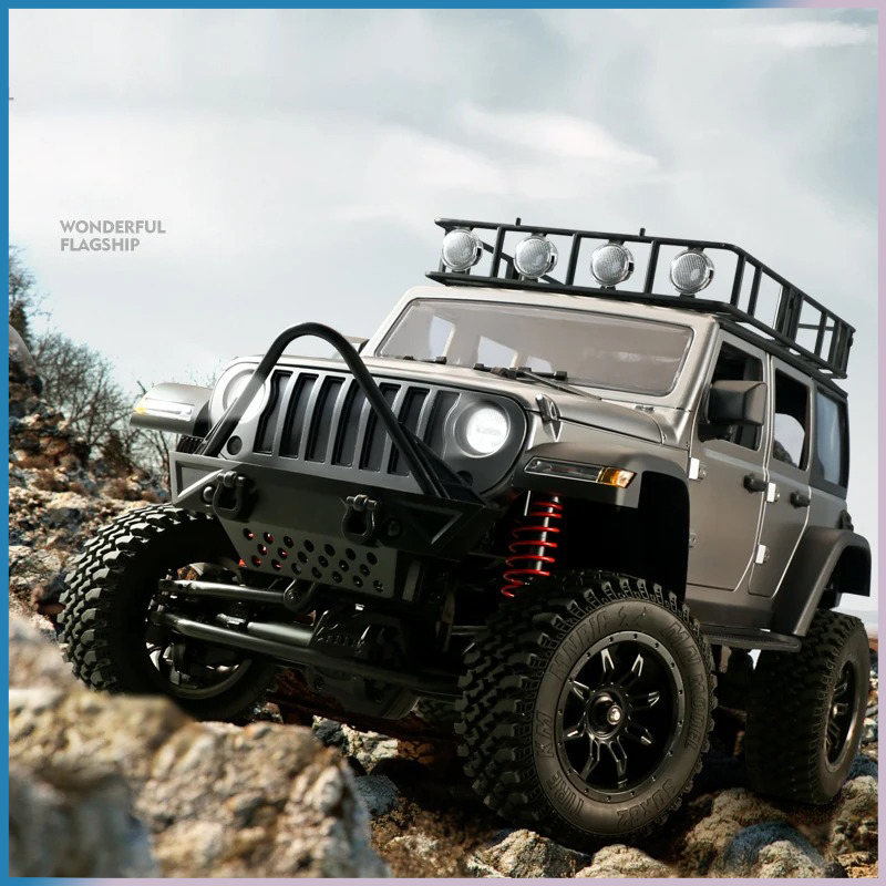 RCクローラー4x4カーMN128 2.4Gクライミングバギ - Drone Lidi Rc のレビューと価格