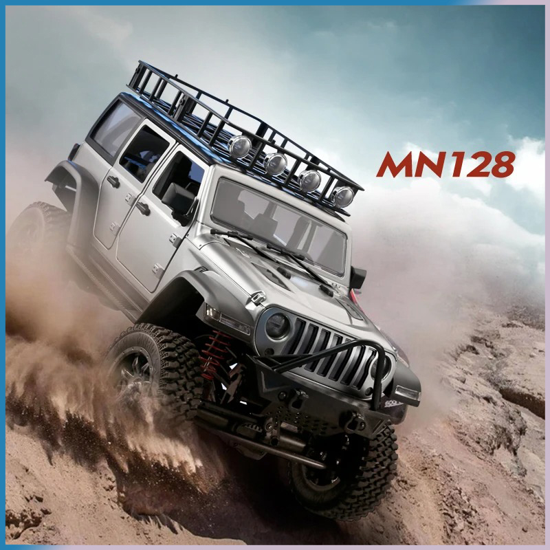 RCクローラー4x4カーMN128 2.4Gクライミングバギ - Drone Lidi Rc のレビューと価格