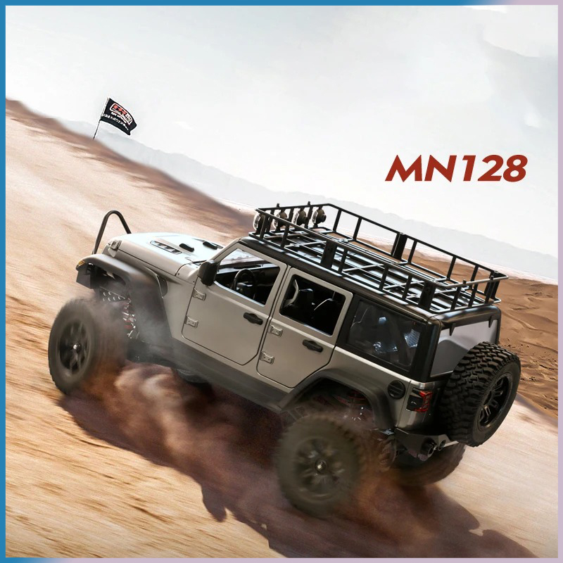 RCクローラー4x4カーMN128 2.4Gクライミングバギ - Drone Lidi Rc のレビューと価格